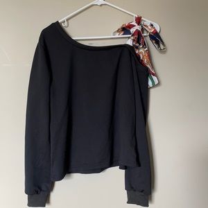 Women’s off the shoulder sweater